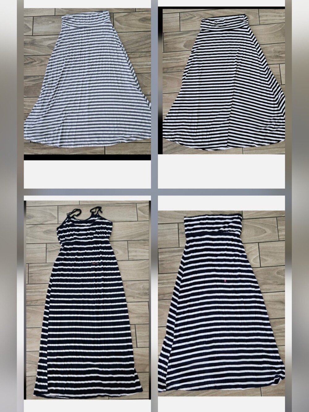 Women BUNDLE: Johnathan Martin Maxi Skirt & Dress Lot Size M/L - Great for DIY!